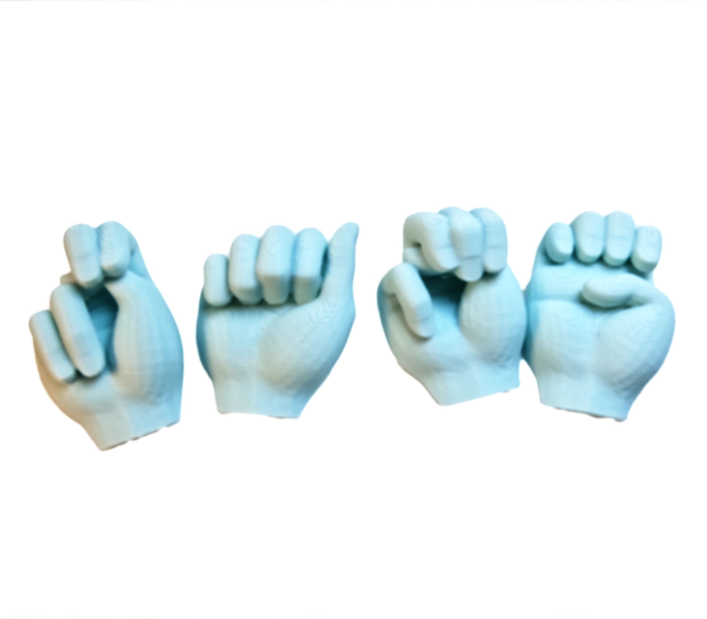 Pastel Blue Name Signets